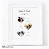 Customized Love Couple Photo Frame