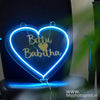 Personalized Love Couple Name With Heart Led Neon Sign Decorative Lights Wall Decor #2199