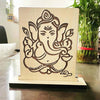 Ganpati Bappa Religious Wooden Table Top