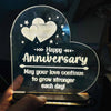 Personalized Love Quotes & Occasion Led Acrylic Lamp With Color Changing Led And Remote