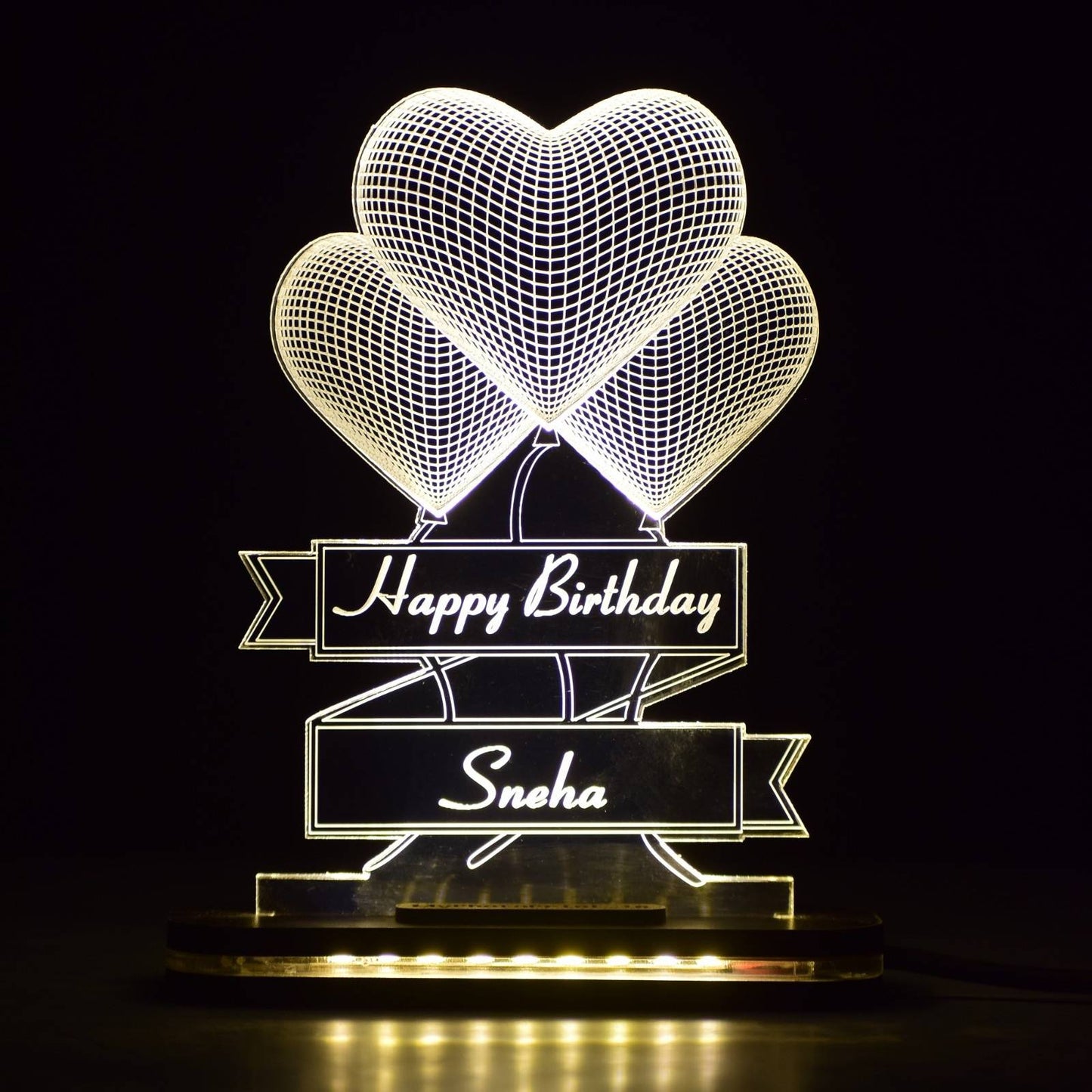 Birthday/Anniversary Name Lamp