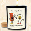 Happy Anniversary | Customized & Personalised Photo Candles