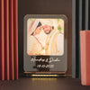 Romantic couple Name,Date & Photo Lamp