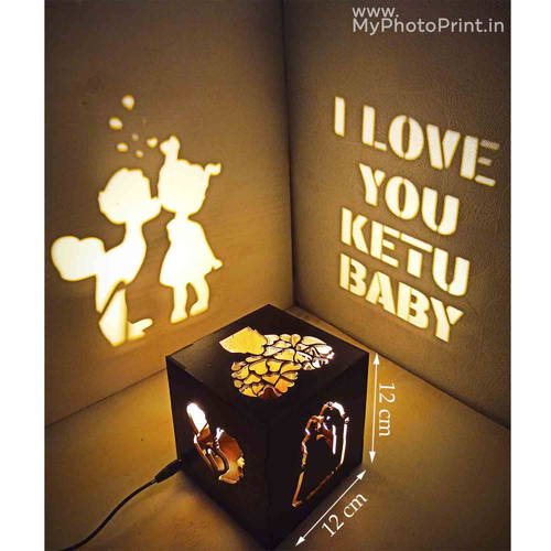 Customised Couple Special Led Shadow Box