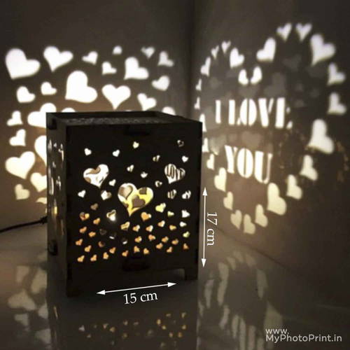 Customized Led Royal Wooden Shadow Box