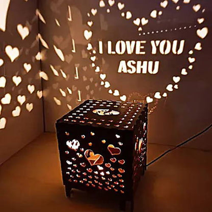 Customized Led Royal Wooden Shadow Box