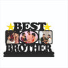 Best Brother Customized Wooden Photo Frame – A Perfect Gift for Bhai