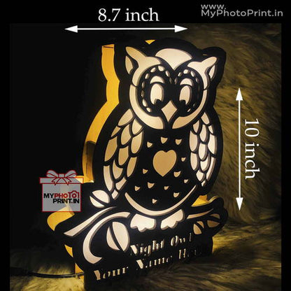 Night Owl Customized Your Loving Name Board #222