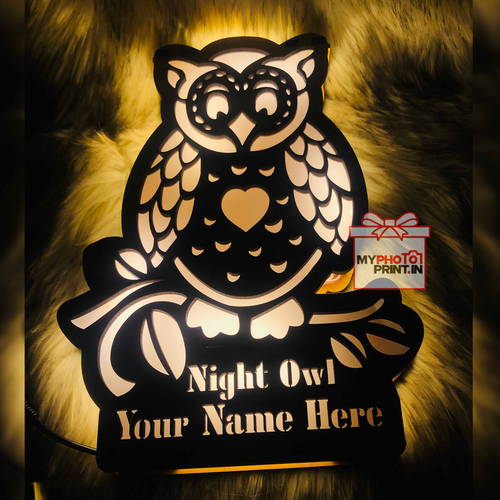 Night Owl Customized Your Loving Name Board #222