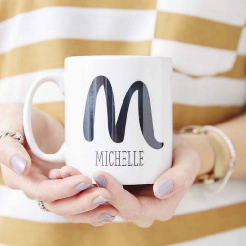 A To Z Alphabet Name Mug