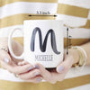 A To Z Alphabet Name Mug