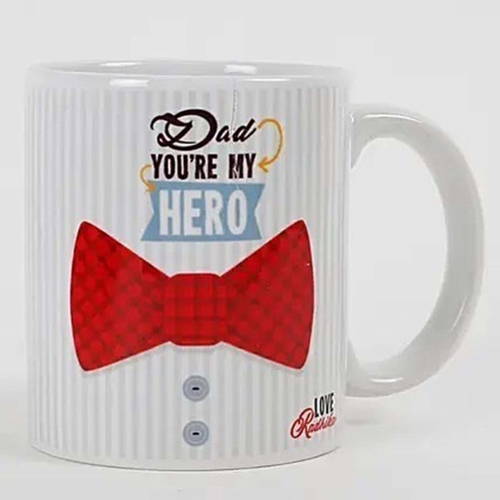 Personalised Hero Dad Mug