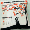 Customized Wishing Married Life Cushion