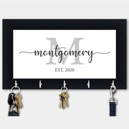 Customized Alphabet Name Key Holder