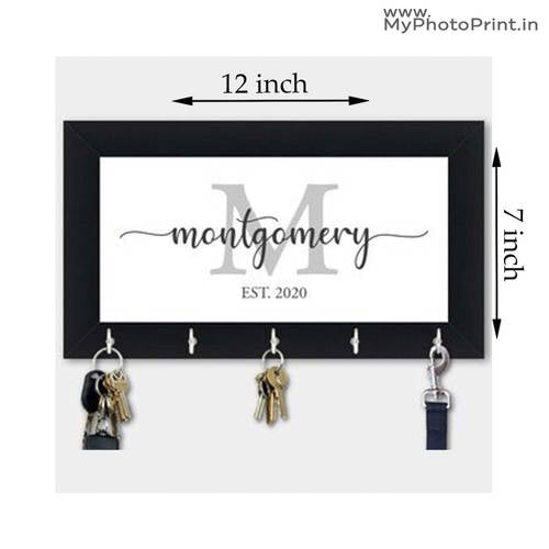 Customized Alphabet Name Key Holder – MyPhotoPrint.in