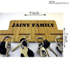 Family With Name Key Holder