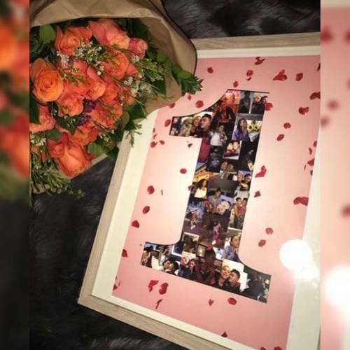 Customized Date With Photo Frame