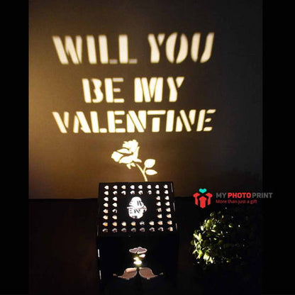 Customized Loving Led Shadow Box