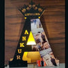 Customized A To Z Photo Name Board With Multicolor Led And Remote #1269