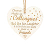 Wooden Hanging Heart Plaque – A Beautiful Colleague &amp; Friendship Gift