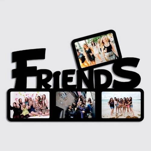 Friends Wooden Photo Frame/collage – MyPhotoPrint.in