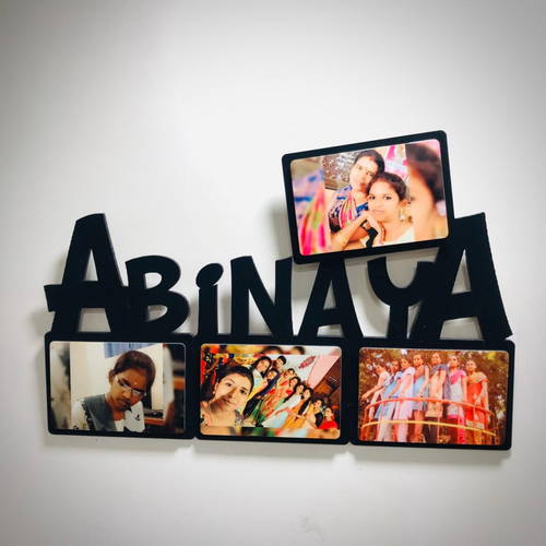 Customized Name Wooden Photo Frame