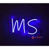 Customized Neon Alphabetic Initial Led Neon Sign Decorative Lights Wall Decor