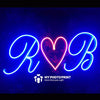 Personalized Couple's Heartbeat Neon Sign