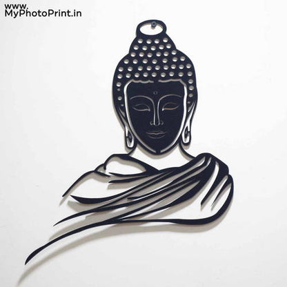 Gautama Buddha Wooden Wall Decoration