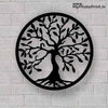 Simple Tree Of Life Metal Wall Art Wooden Wall Decoration