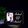 Glow of Togetherness couple photo Lamp