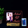 Glow of Togetherness couple photo Lamp