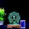 Divine Ganesh Mandala Glow Lamp