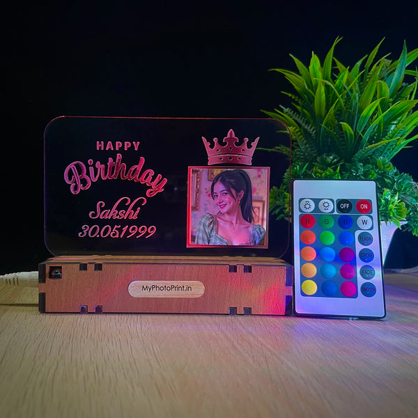 Royal Birthday LED Crown Lamp