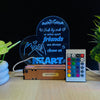 Personalized Friendship Promise Lamp