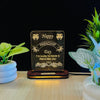Customized Friendship Acrylic LED Lamp – Perfect Gift for Best Friends