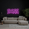 Personalized Neon Name Sign for Boss