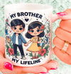 Best Brother Gift – Personalized Ceramic Coffee Mug