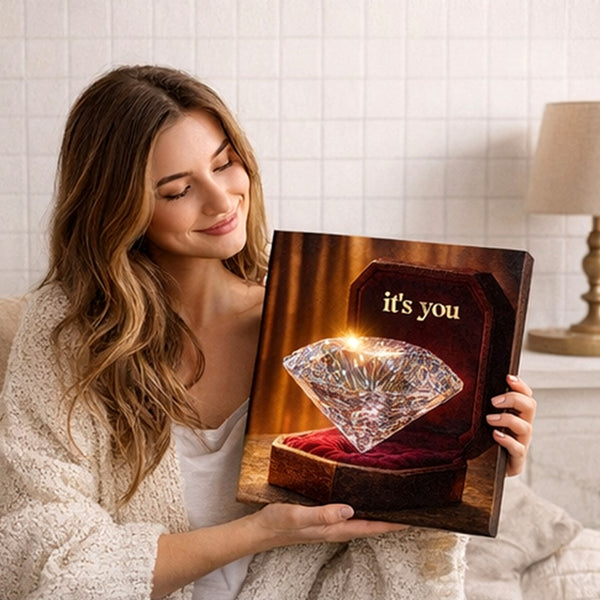 MyPhotoPrint Luxury its you Dimond Canvas | Luxury Thoughtful Gift