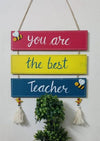 Personalized Teacher Wall Hanging