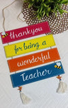 Personalized Teacher Wall Hanging