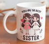 Personalized Sister Coffee Mug