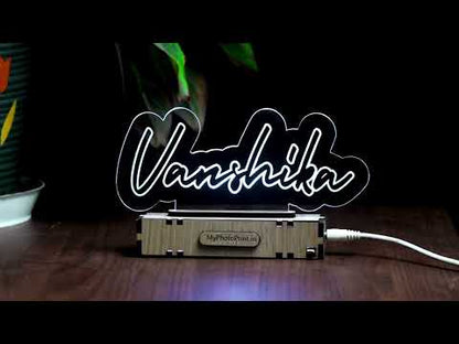 Unique custom name acrylic  Lamp