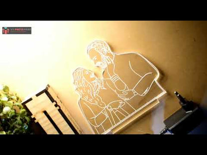 Line Art Photo Lamp Turn your Photos into Lamp