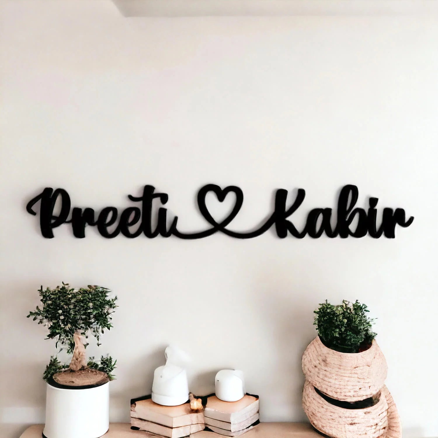Couple Names Wall Hanging