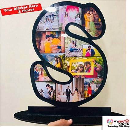 A to Z Alphabet Table Gift with 12 Photos