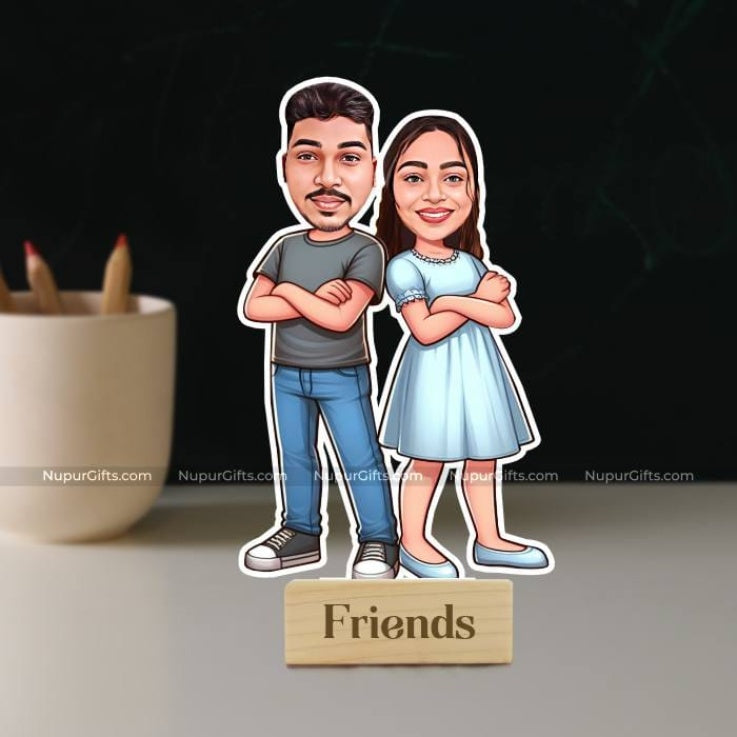 Customized Wooden Table Top for Best Friend