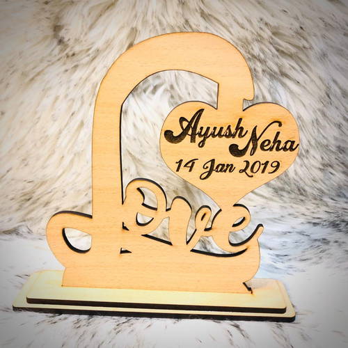 Customized Loving Table Top With Name