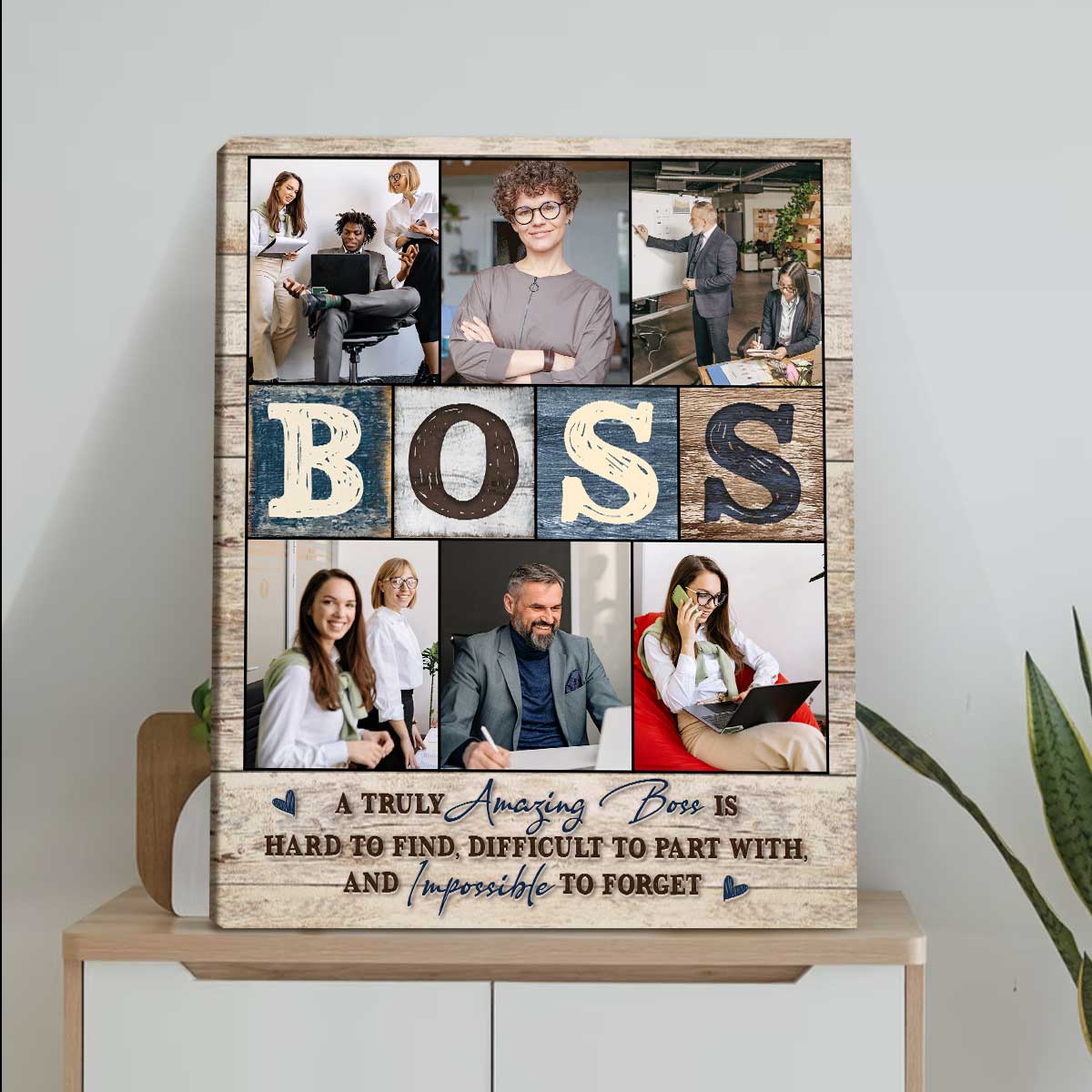 Customized Photo Frame for Boss