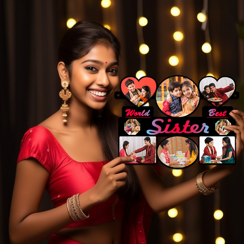 photo frame for sister